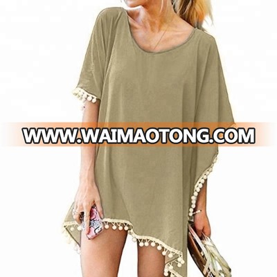 Wholesale Personalized Chiffon Beach Skirt Blouse