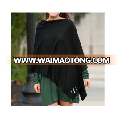 Wholesale Blank Monogrammed Poncho