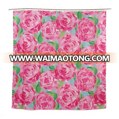 Monogram Lilly Shower Curtain